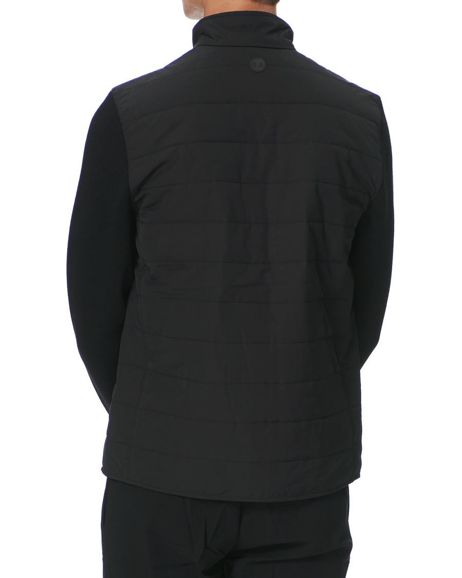 Herren | Pullover | Orlebar Brown | Terrence Hybrid Full Zip Black