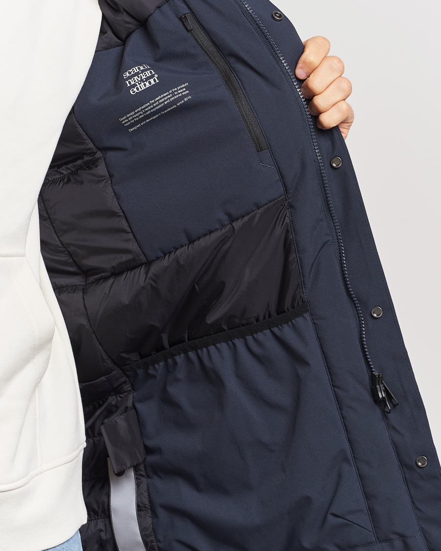 Herren | Jacken | Scandinavian Edition | Loft Waterproof Padded Coat Midnight Blue