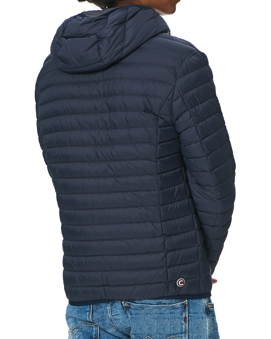 Herren | Jacken | Colmar | Repunk Lightweight Down Hooded Jacket Navy