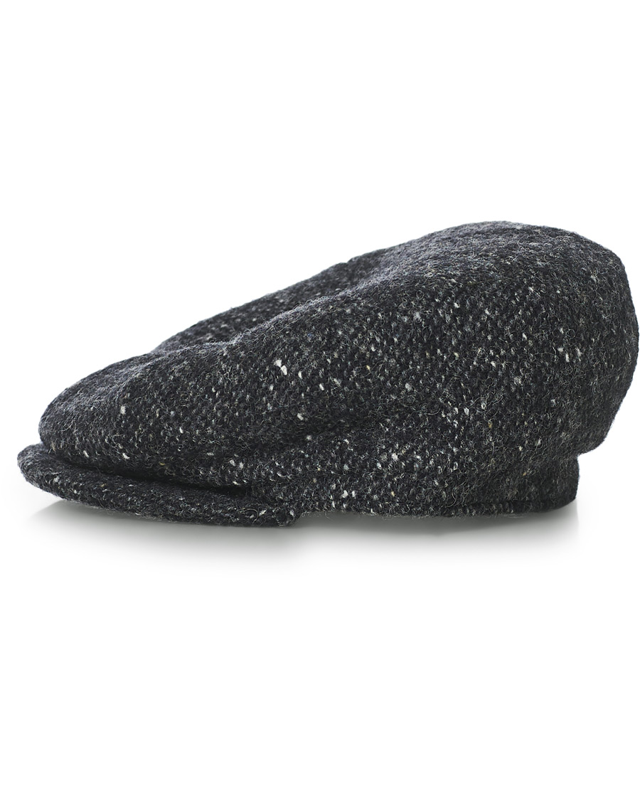 Herren | Lock & Co Hatters Glen Flat Wool Cap Dark Grey | Lock & Co Hatters | Glen Flat Wool Cap Dark Grey