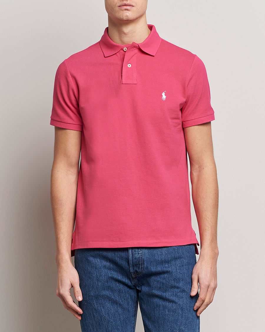 Herren | Poloshirts | Polo Ralph Lauren | Custom Slim Fit Polo Hot Pink