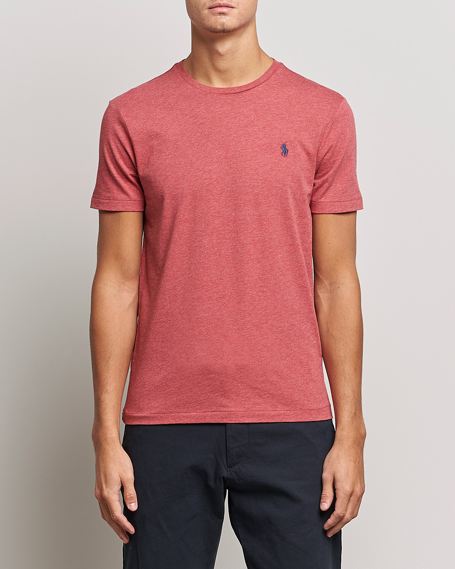 Herren | T-Shirts | Polo Ralph Lauren | Crew Neck Tee Venetian Red Heather
