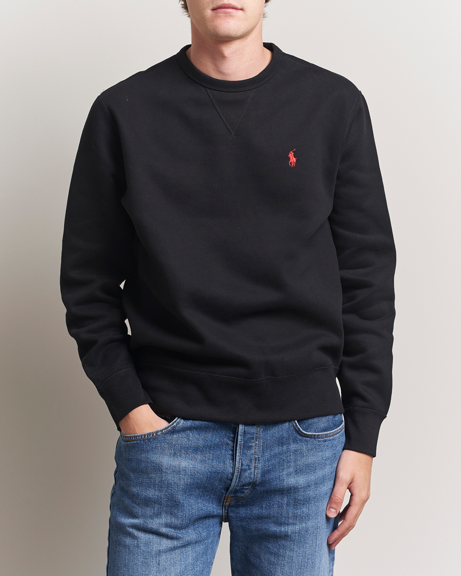 Herren | Pullover | Polo Ralph Lauren | Crew Neck Sweatshirt Polo Black