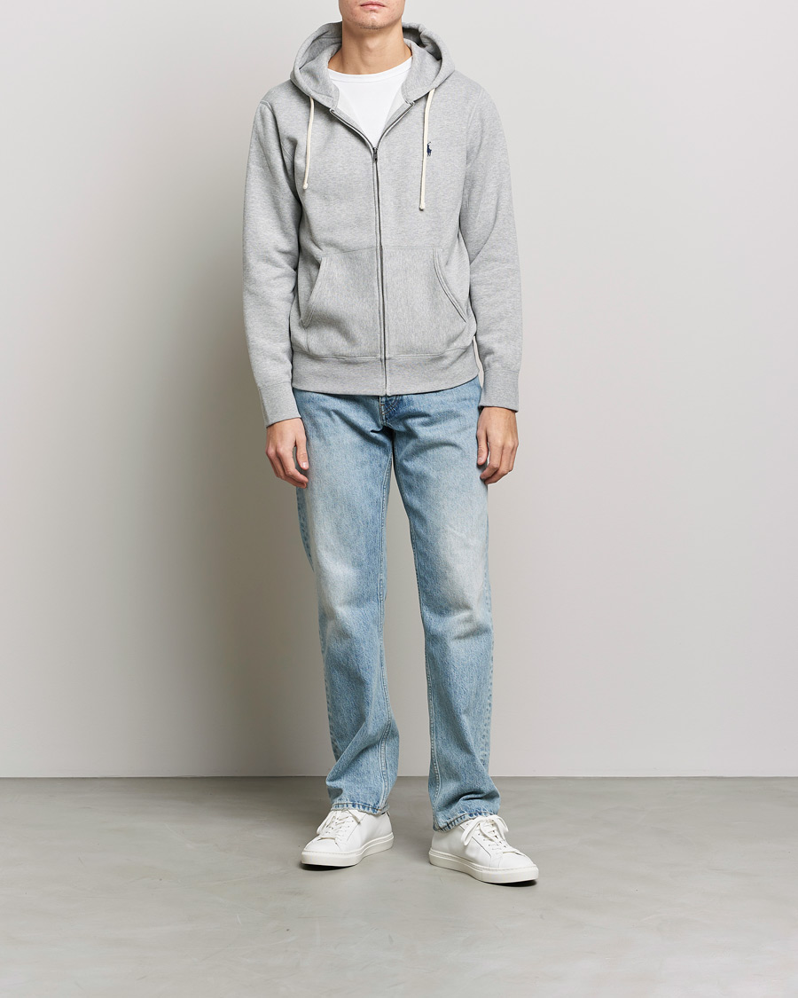Herren | Pullover | Polo Ralph Lauren | Fleece Full Zip Hoodie Andover Heather