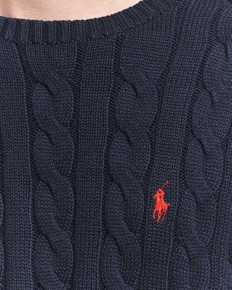 Herren | Pullover | Polo Ralph Lauren | Cotton Cable Pullover Hunter Navy
