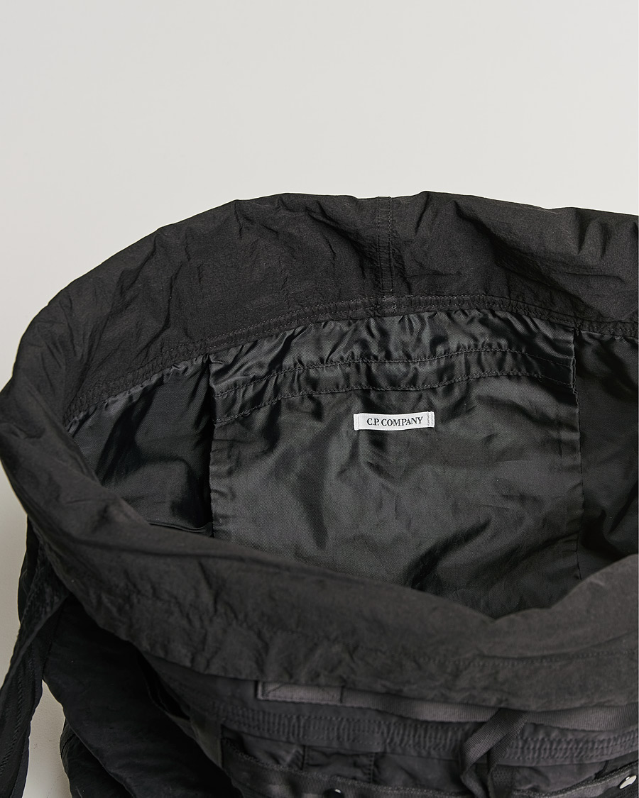 Herren | C.P. Company Nylon B Large Tote Bag Black | C.P. Company | Nylon B Large Tote Bag Black