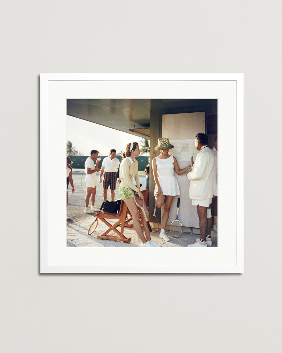 Herren | Bilder | Sonic Editions | Framed Slim Aarons Tennis In The Bahamas