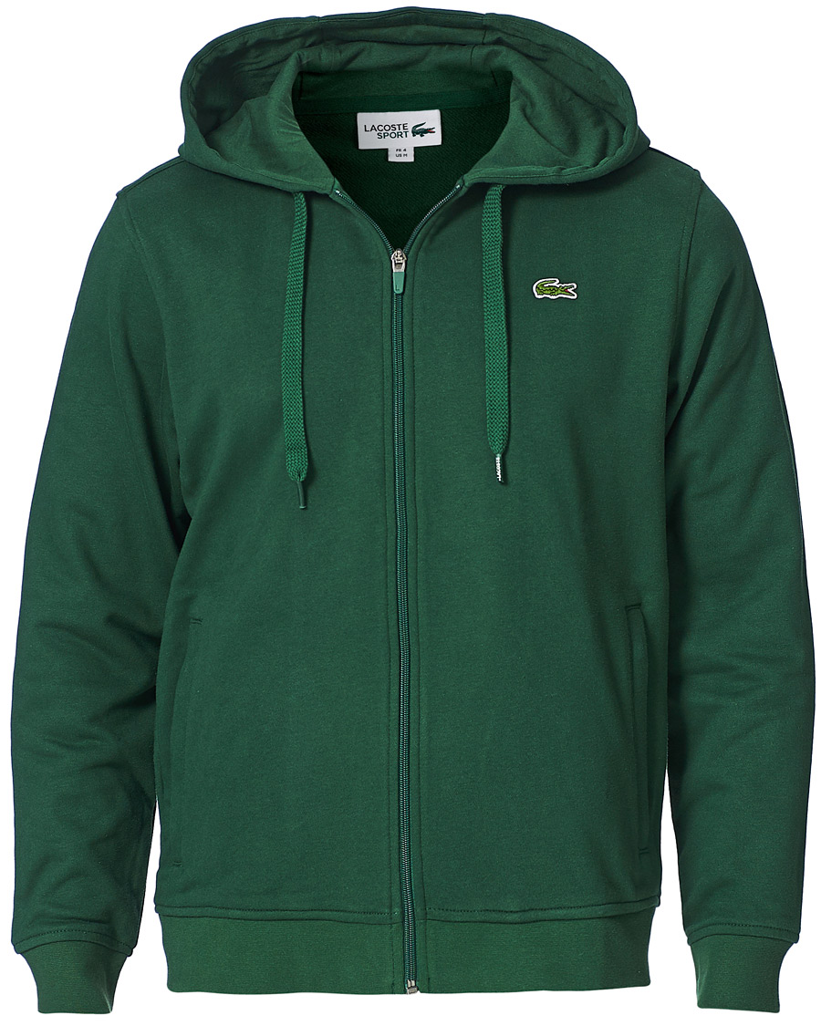 Herren | Pullover | Lacoste | Full Zip Hood Vert Green