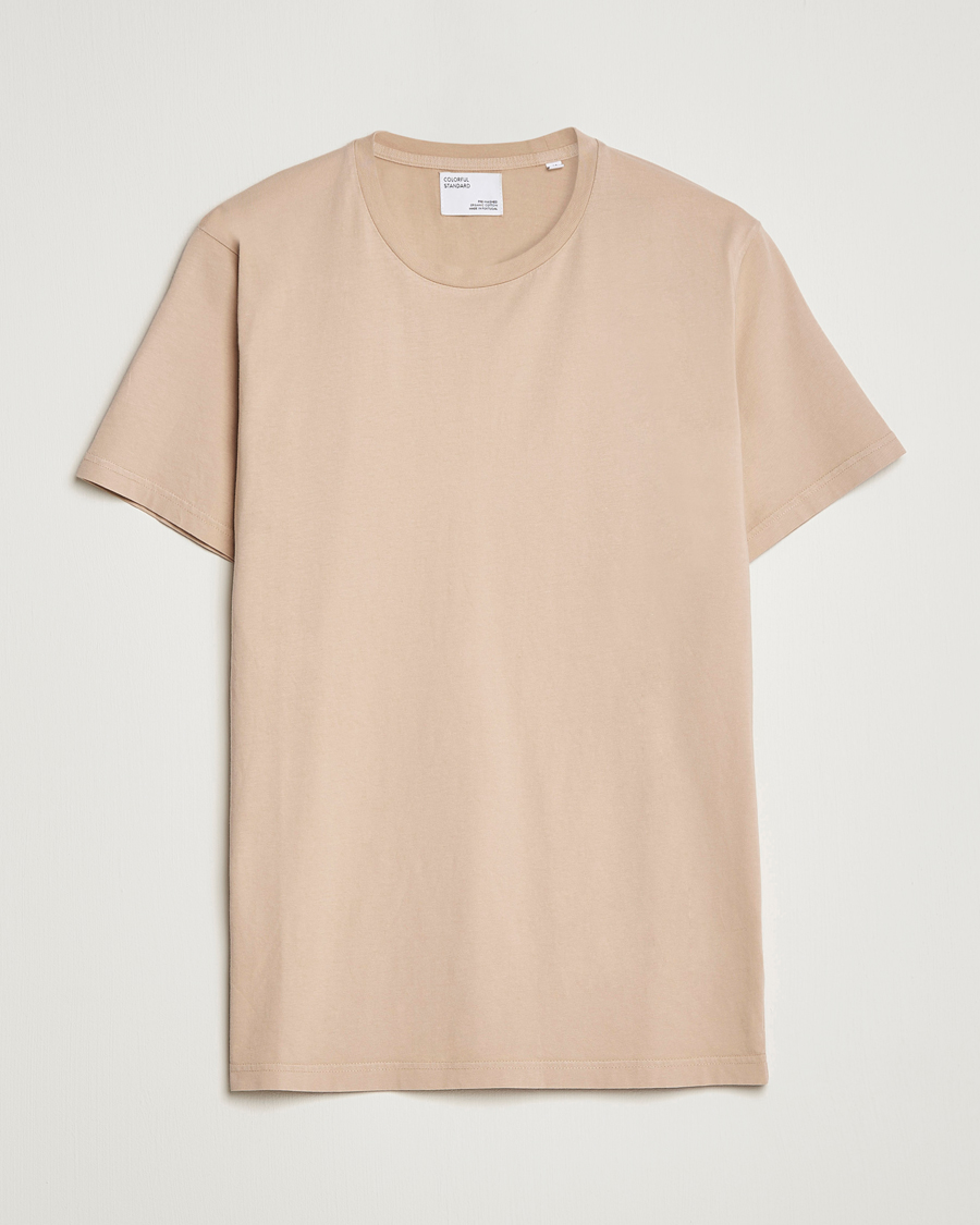 Herren | T-Shirts | Colorful Standard | Classic Organic T-Shirt Honey Beige