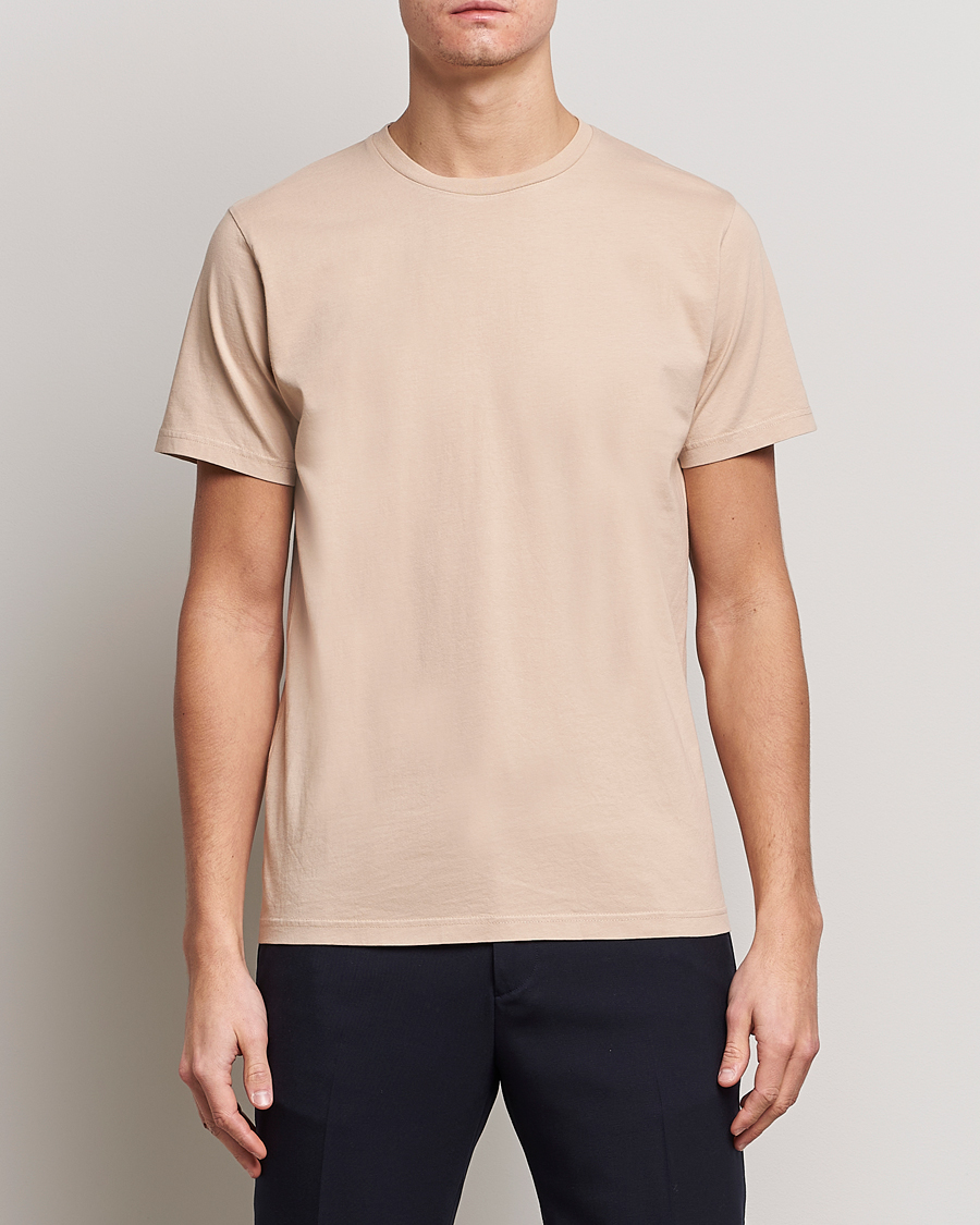 Herren | T-Shirts | Colorful Standard | Classic Organic T-Shirt Honey Beige