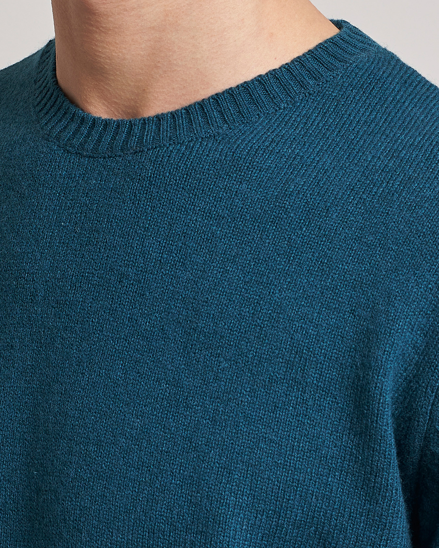 Herren | Pullover | Colorful Standard | Classic Merino Wool Crew Neck Ocean Green
