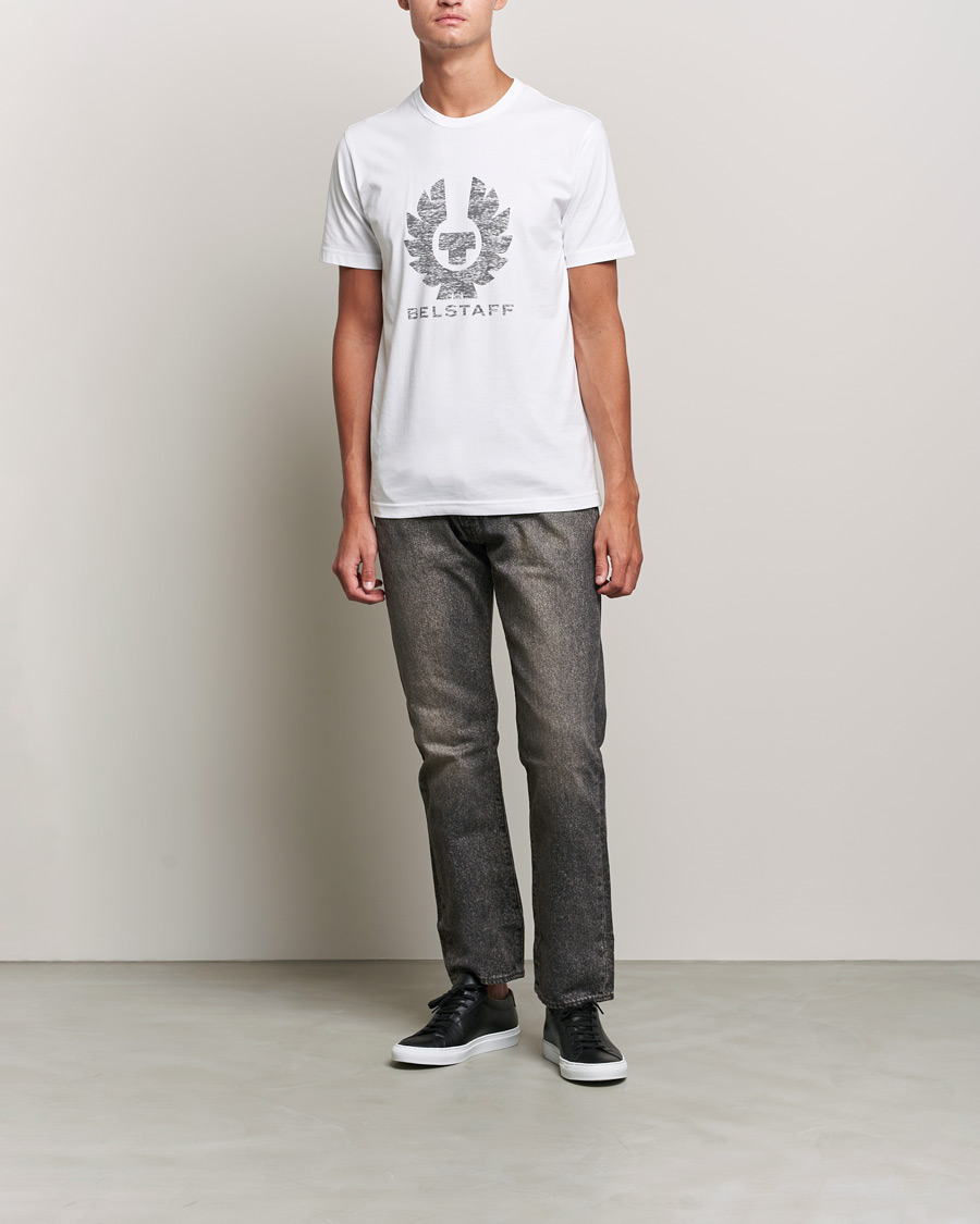 Herren | T-Shirts | Belstaff | Coteland Logo Crew Neck Tee White