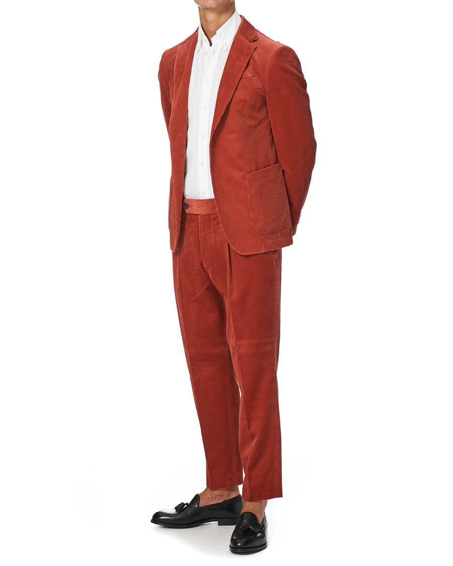 Herren | Sakkos | BOSS BLACK | BOSS Hanry Corduroy Patch Pocket Blazer Medium Red