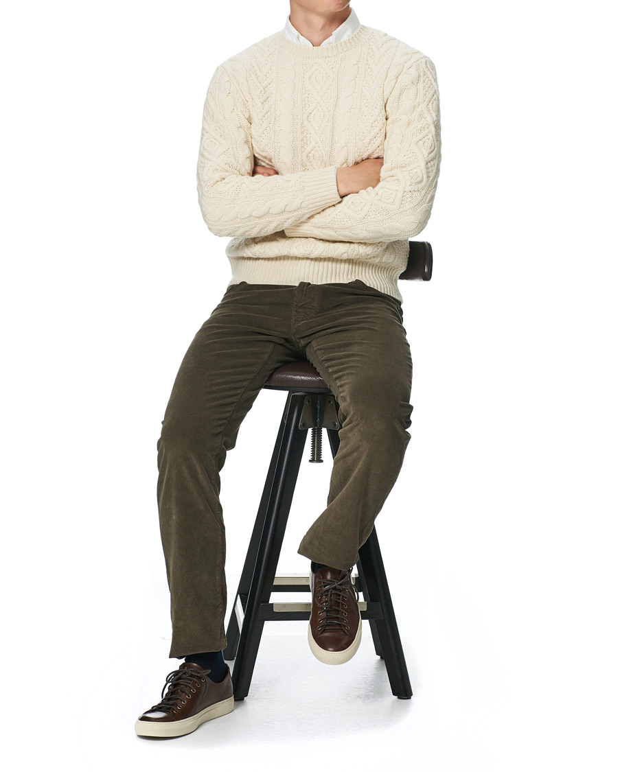 Herren | Hosen | Jacob Cohën | 688 Bard 5-Pocket Corduroy Trousers Brown