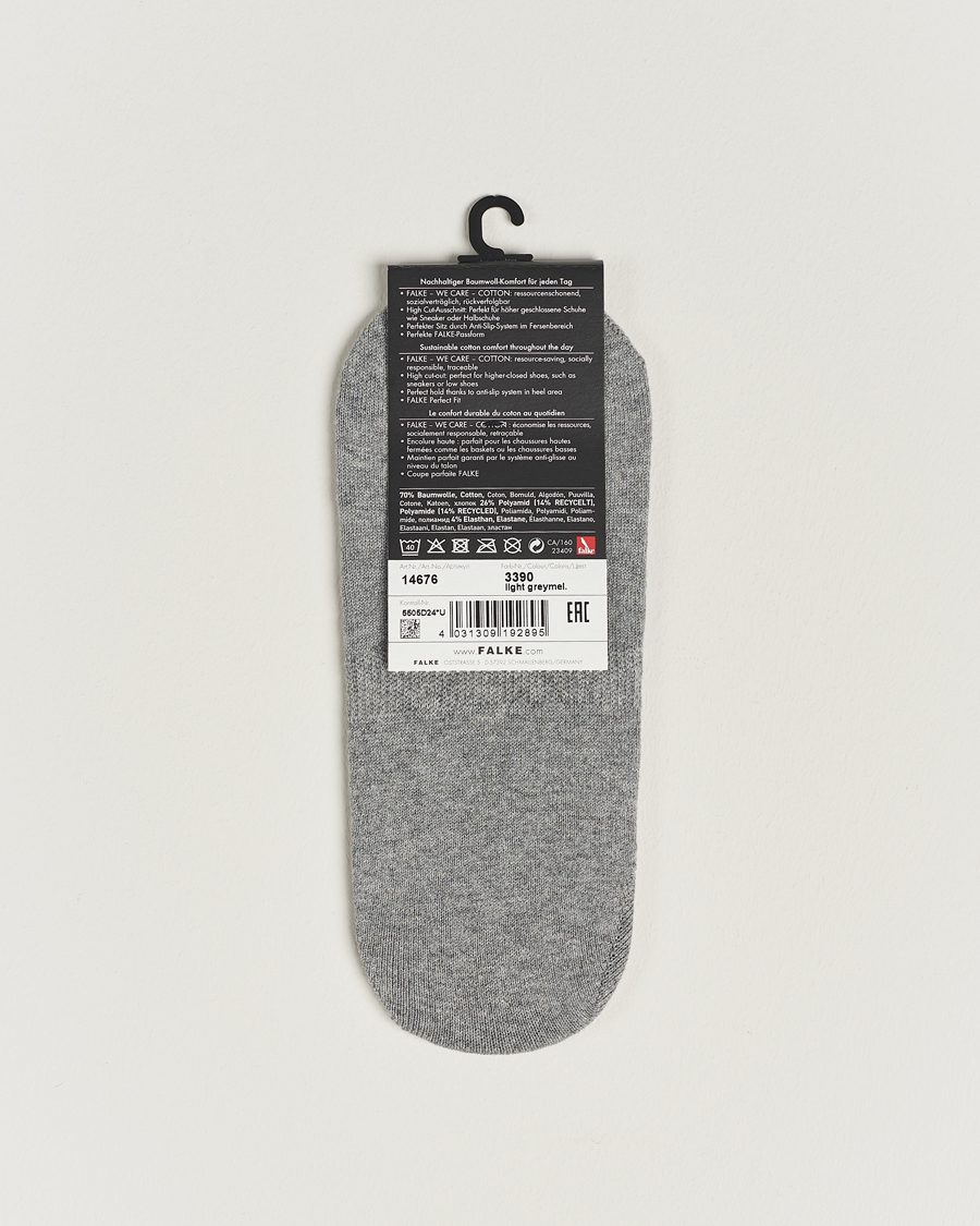 Herren | Socken | Falke | Casual High Cut Sneaker Socks Light Grey Melange