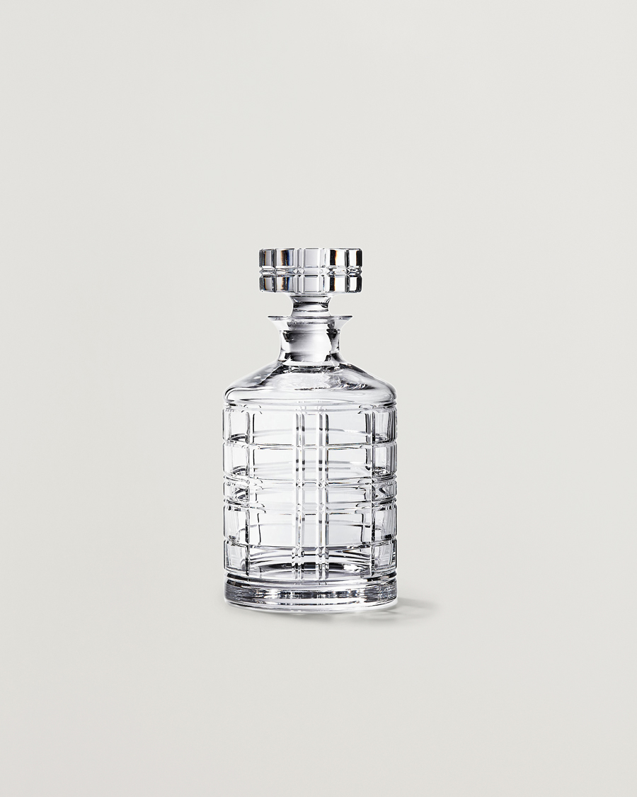 Herren | Ralph Lauren Home Hudson Plaid Crystal Decanter Clear | Ralph Lauren Home | Hudson Plaid Crystal Decanter Clear