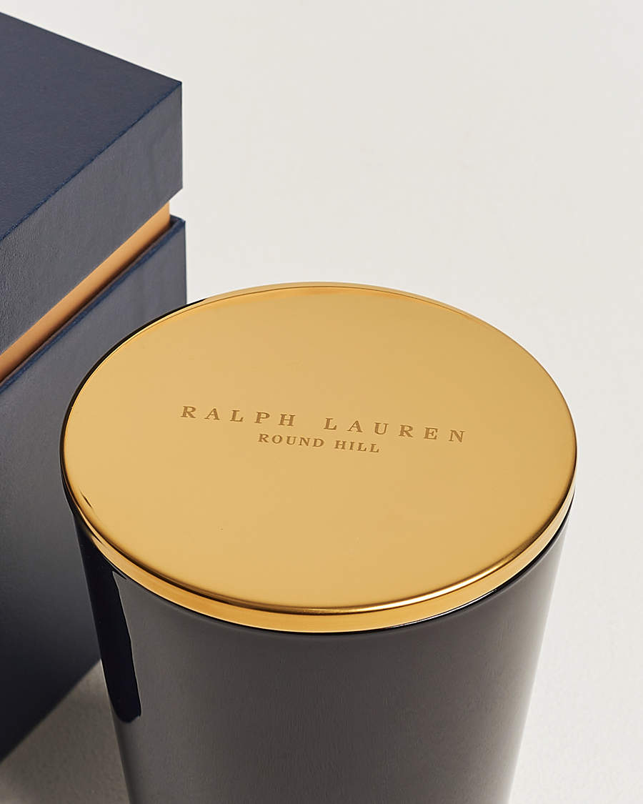 Herren | Ralph Lauren Holiday Gifting | Ralph Lauren Home | Round Hill Single Wick Candle Navy/Gold