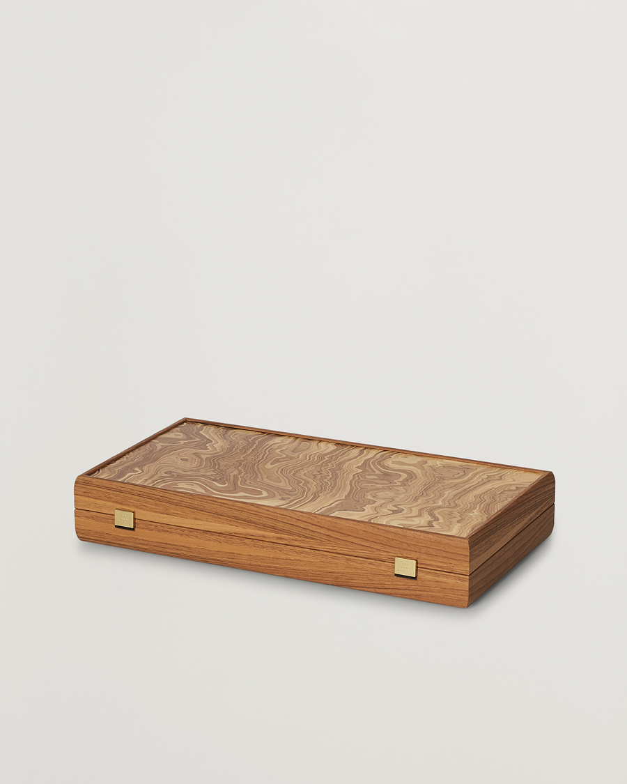 Herr | Manopoulos | Manopoulos | Olive Burl Large Backgammon