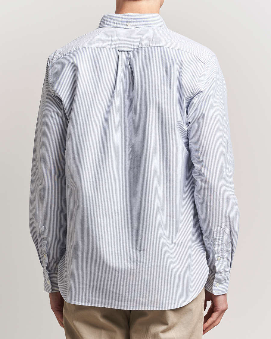 Herren | Hemden | BEAMS PLUS | Oxford Button Down Shirt Blue Stripe