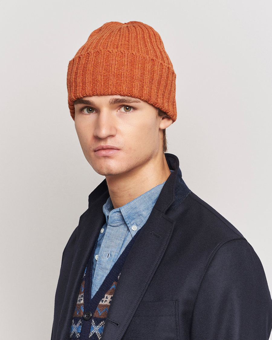 Herren | BEAMS PLUS Wool Watch Cap Orange | BEAMS PLUS | Wool Watch Cap Orange