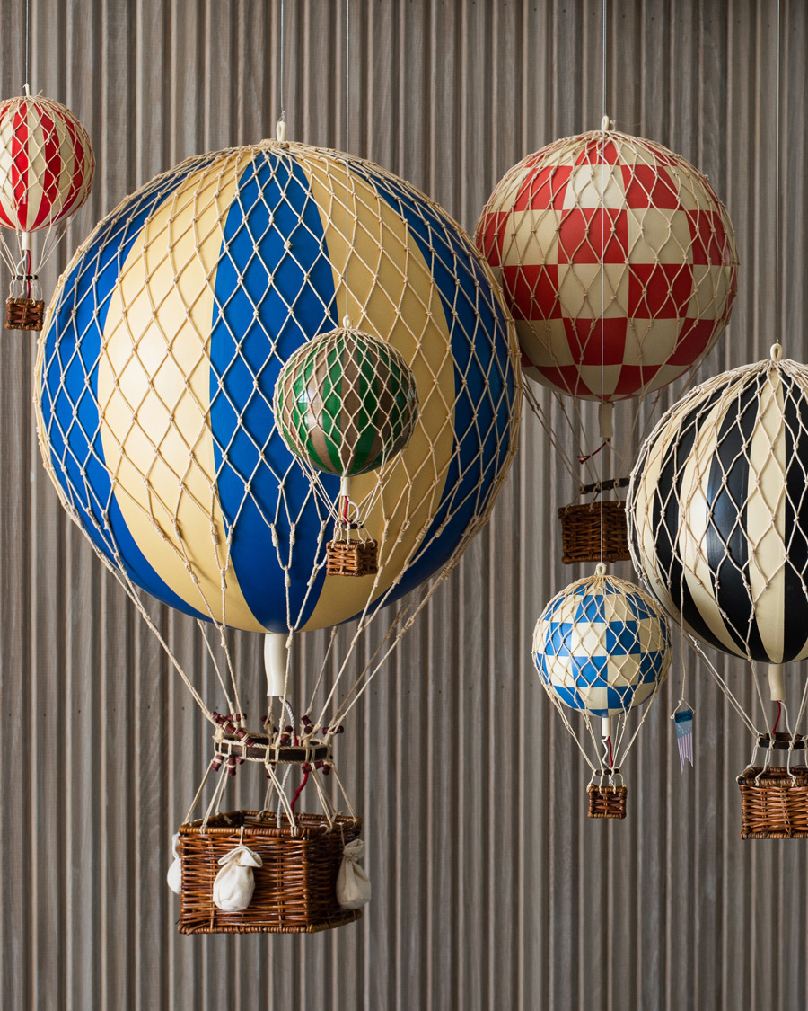 Herren | Authentic Models | Authentic Models | Floating The Skies Balloon Check Blue