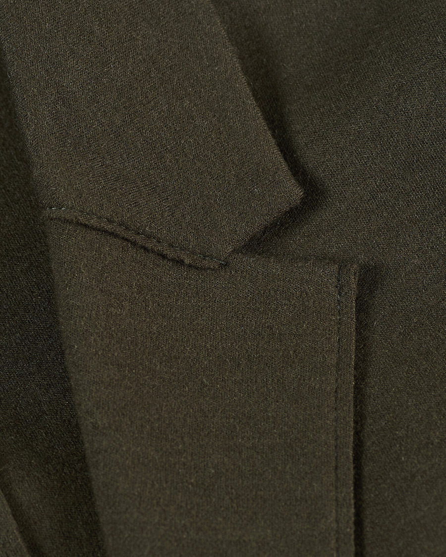 Herren | Sakkos | Harris Wharf London | Two Button Vented Superfine Merino Blazer Moss Green