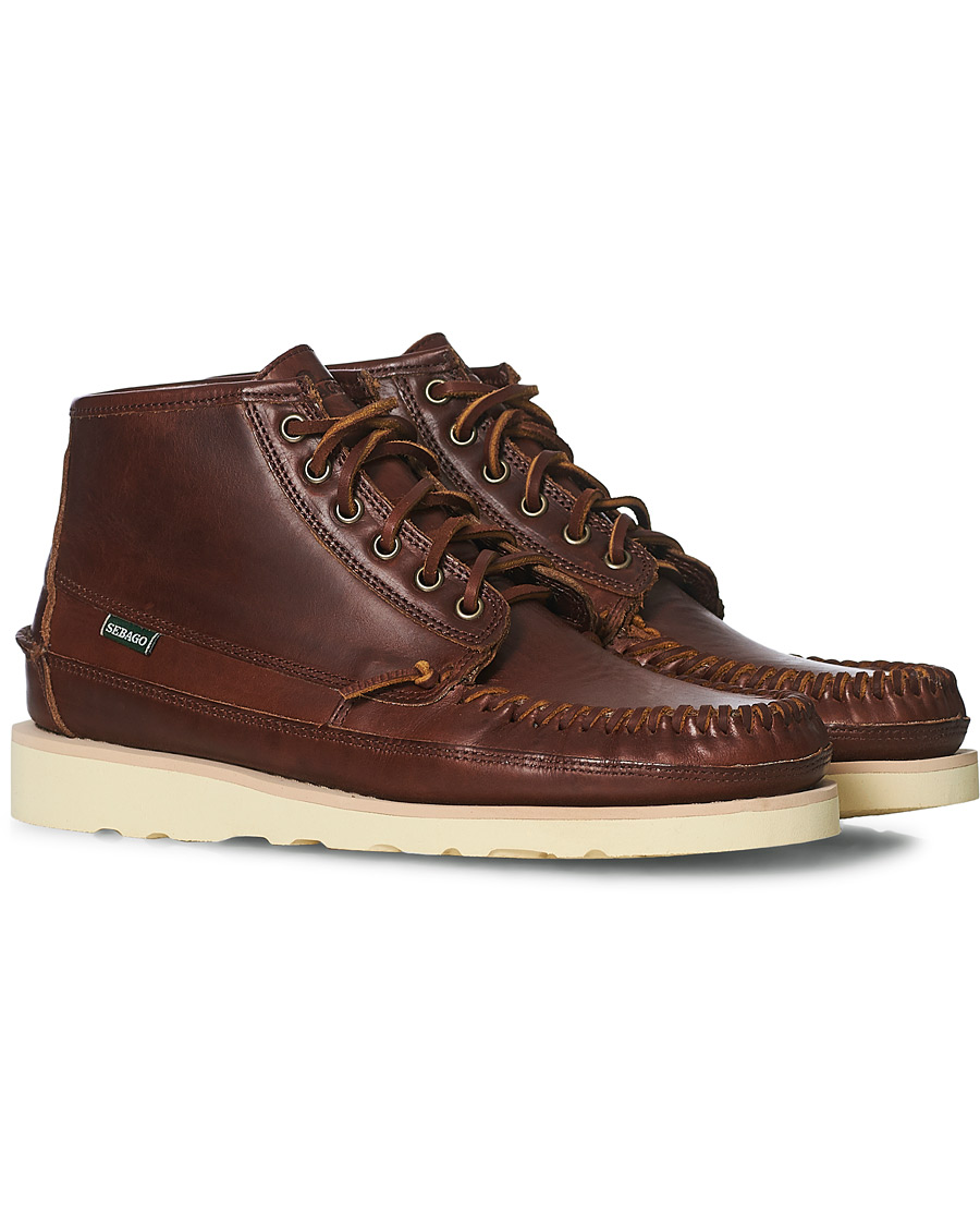 Herren | Sebago Campsides Seneca Mid Leather Boot Brown | Sebago | Campsides Seneca Mid Leather Boot Brown