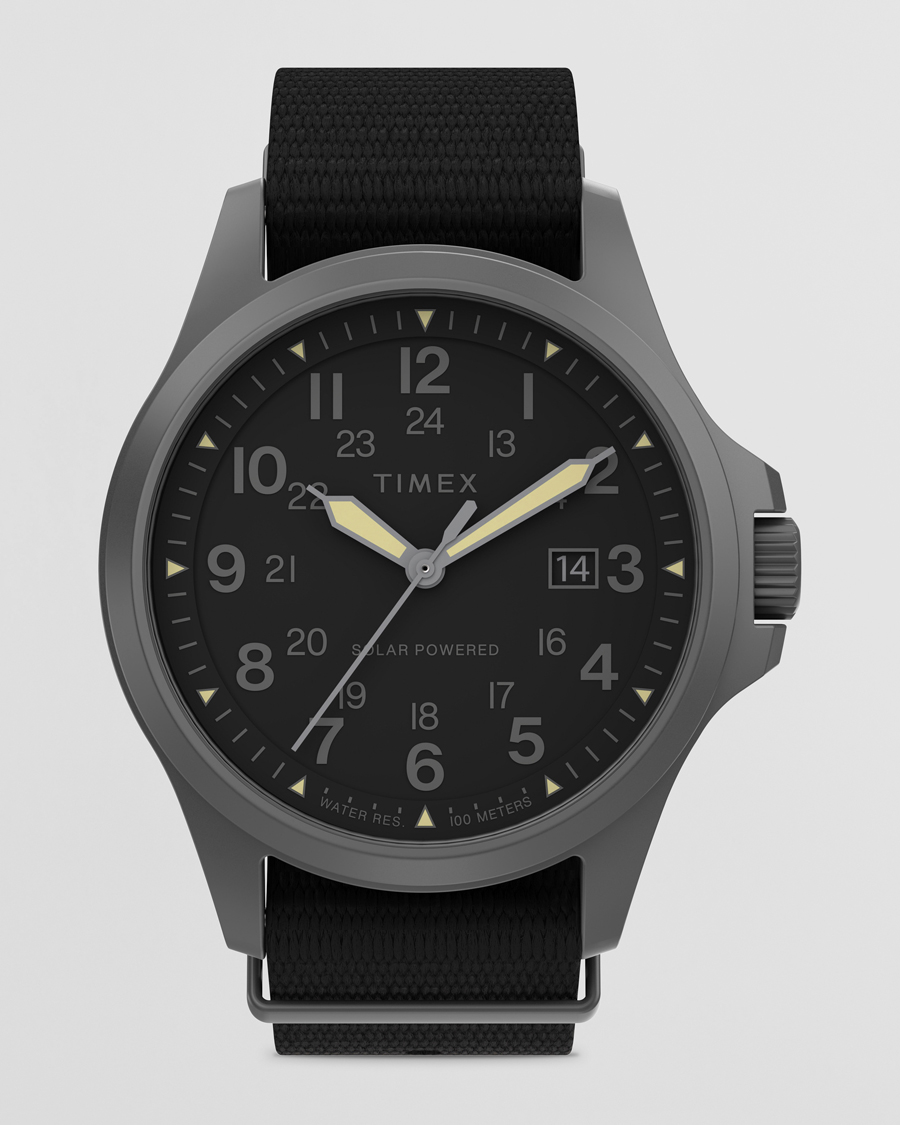 Herren | Timex Field Post Solar Watch 41mm Black Dial | Timex | Field Post Solar Watch 41mm Black Dial