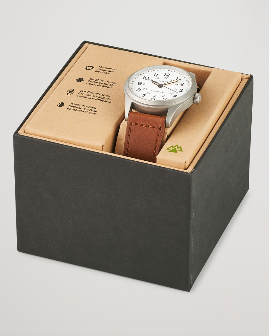 Herren | Timex Field Post Mechanical Watch 38mm White Dial | Timex | Field Post Mechanical Watch 38mm White Dial