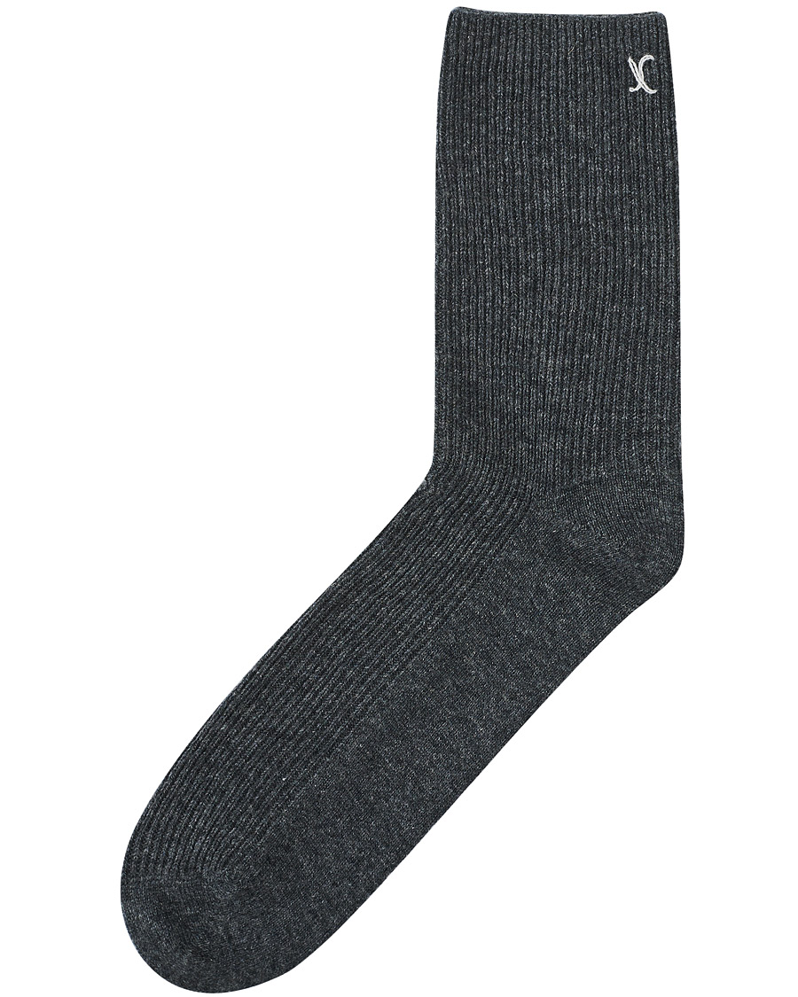 Herren | Unterwäsche | People's Republic of Cashmere | Cashmere Socks Dark Grey