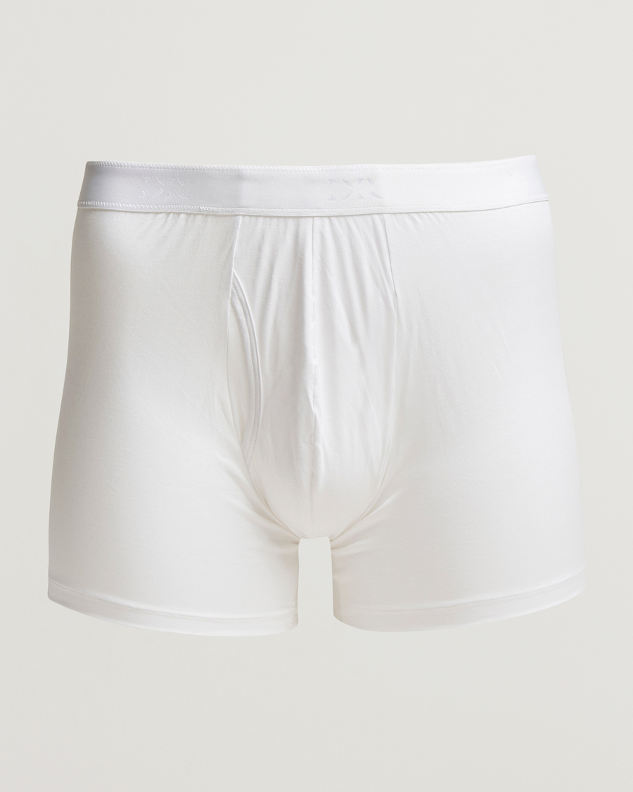 Herren | Unterwäsche | Derek Rose | Pima Cotton Stretch Brief White