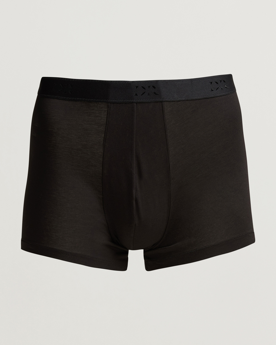 Herren | Unterwäsche | Derek Rose | Pima Cotton Stretch Trunk Black