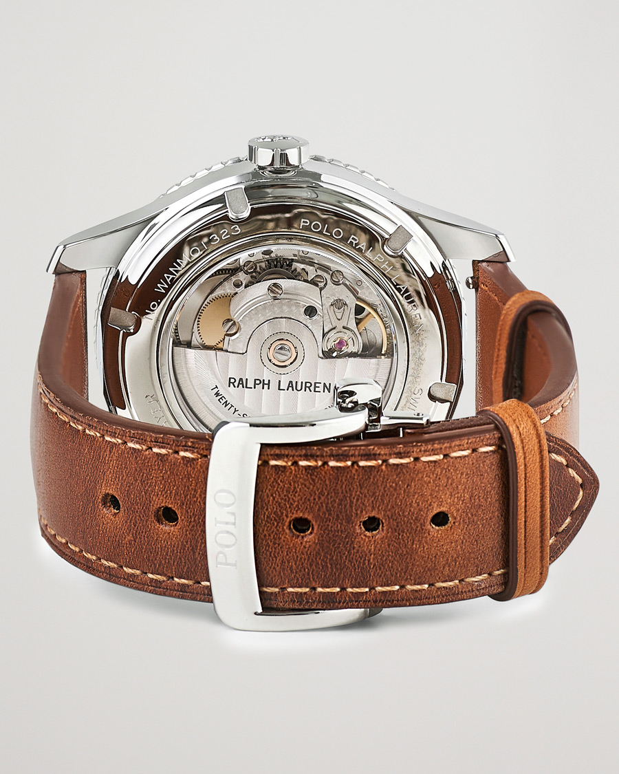 Herren | Polo Ralph Lauren 42mm Automatic Pony Player Black Dial | Polo Ralph Lauren | 42mm Automatic Pony Player Black Dial