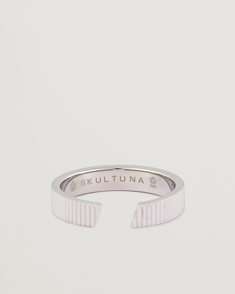 Herren | Skultuna Ribbed Ring Steel | Skultuna | Ribbed Ring Steel