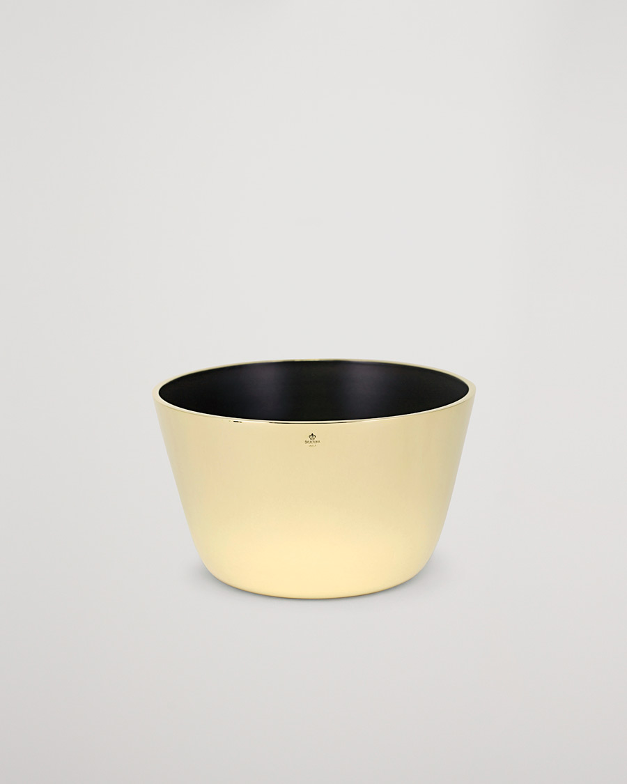 Herren | Skultuna Kolte Bowl Large Brass/Black | Skultuna | Kolte Bowl Large Brass/Black