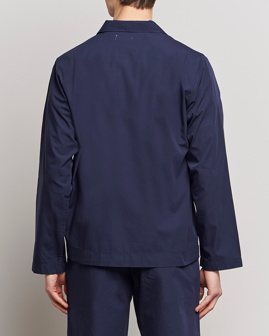 Herren | Schlafanzüge & Bademäntel | Tekla | Poplin Pyjama Shirt True Navy