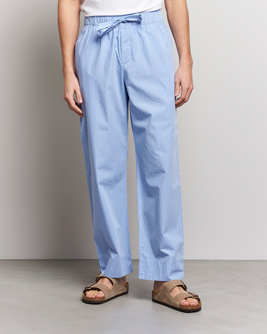 Herren | Für den Entspannten | Tekla | Poplin Pyjama Pants Pin Stripes