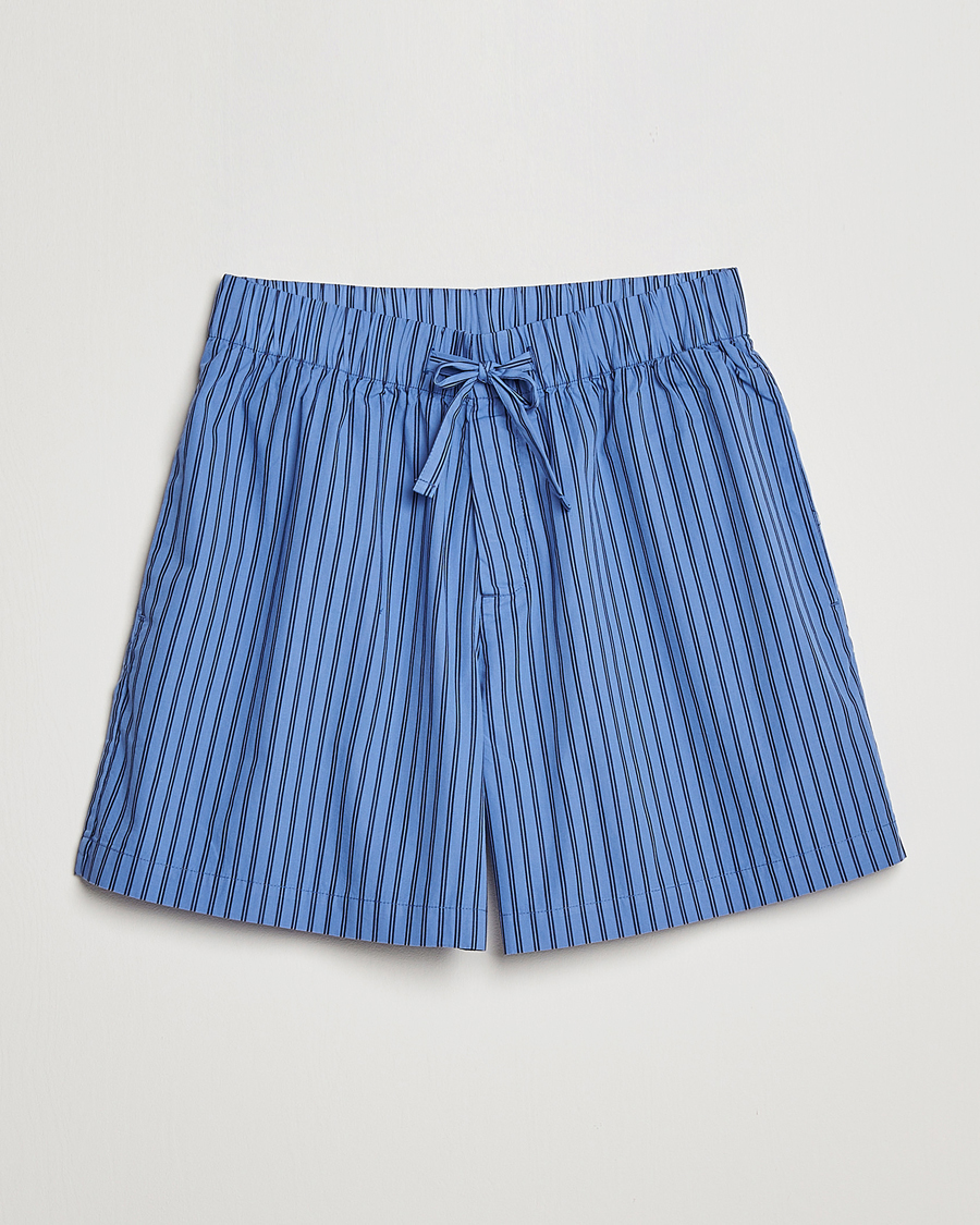 Herren | Tekla Poplin Pyjama Shorts Boro Stripes | Tekla | Poplin Pyjama Shorts Boro Stripes