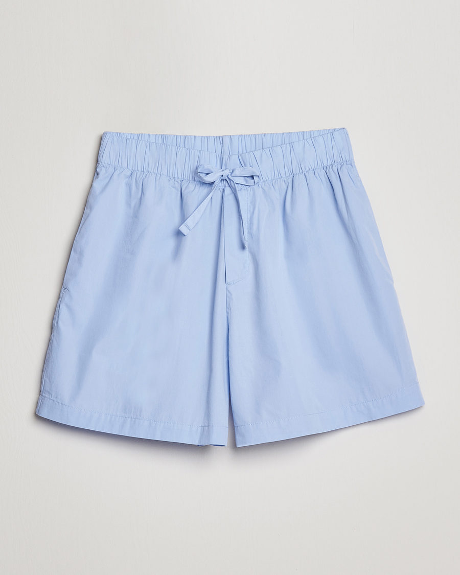 Herren | Tekla Poplin Pyjama Shorts Light Blue | Tekla | Poplin Pyjama Shorts Light Blue
