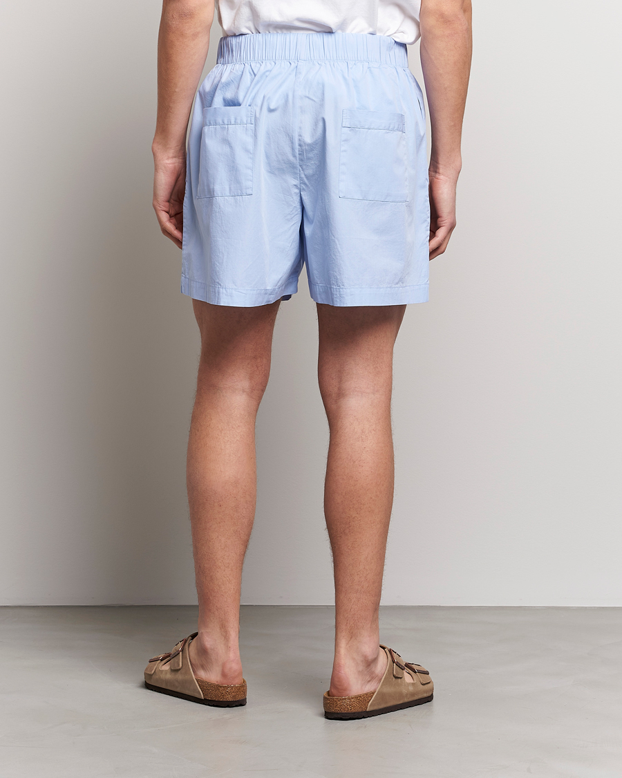 Herren | Tekla Poplin Pyjama Shorts Light Blue | Tekla | Poplin Pyjama Shorts Light Blue