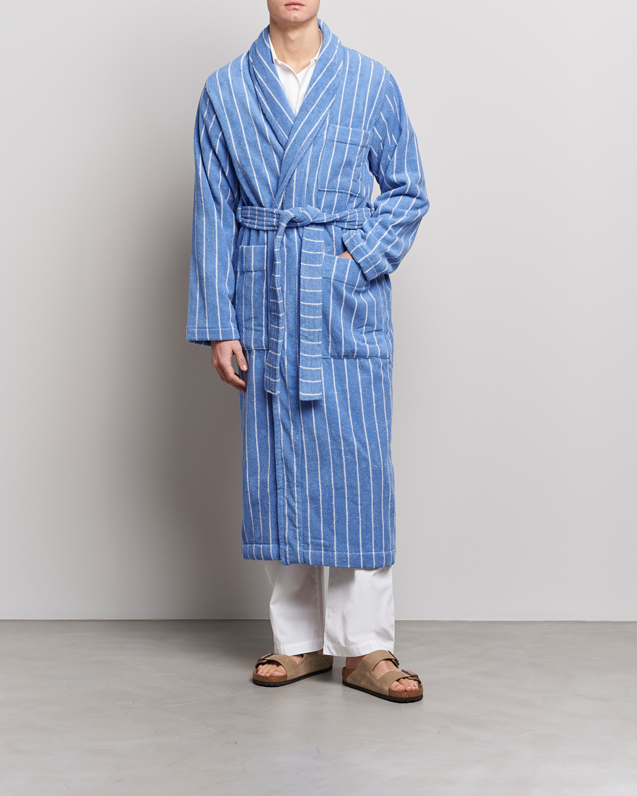 Herren | Schlafanzüge & Bademäntel | Tekla | Organic Terry Classic Bathrobe Marseille