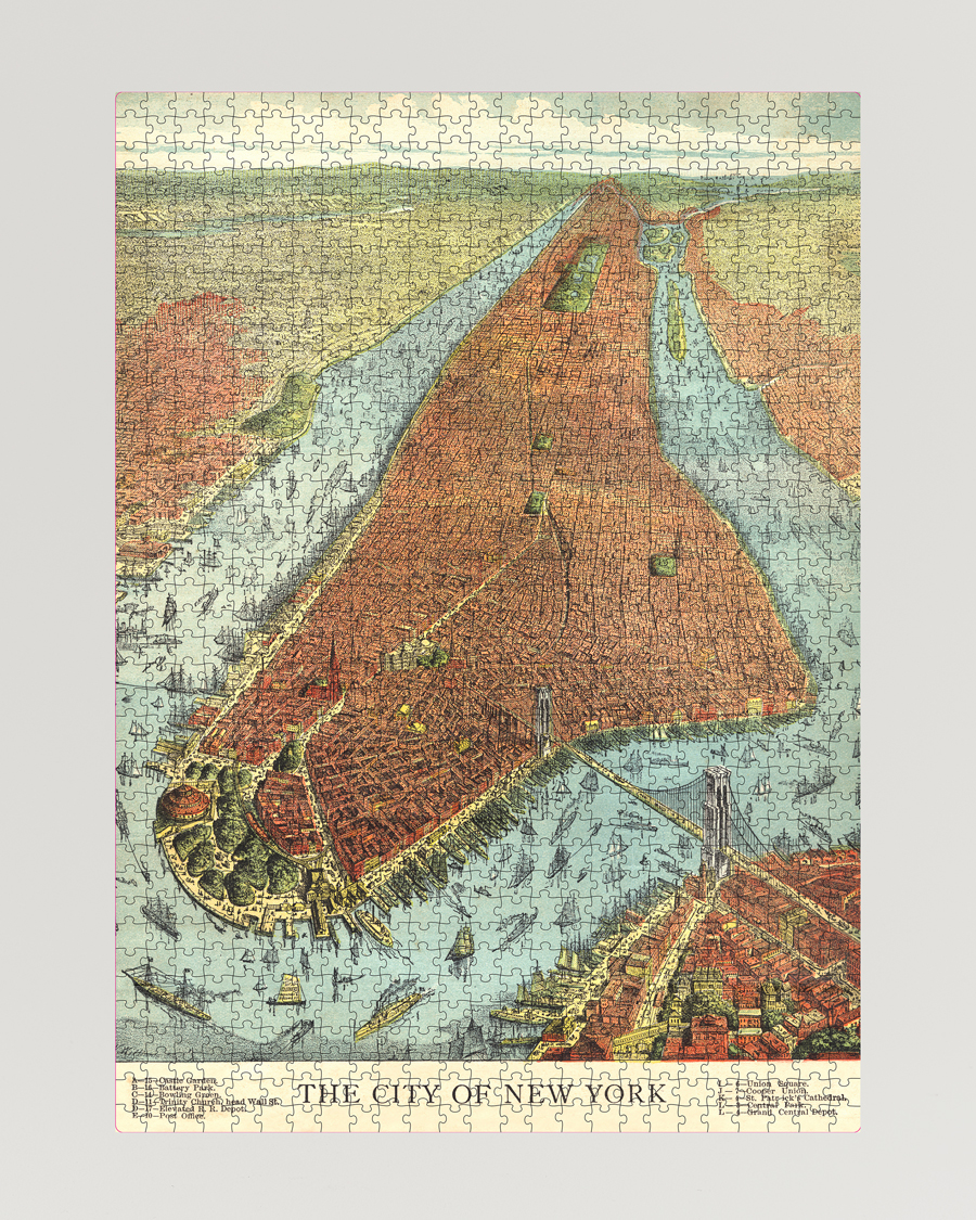 Herren | Unter 50 | New Mags | John Derian-The City of New York 750 Pieces Puzzle 
