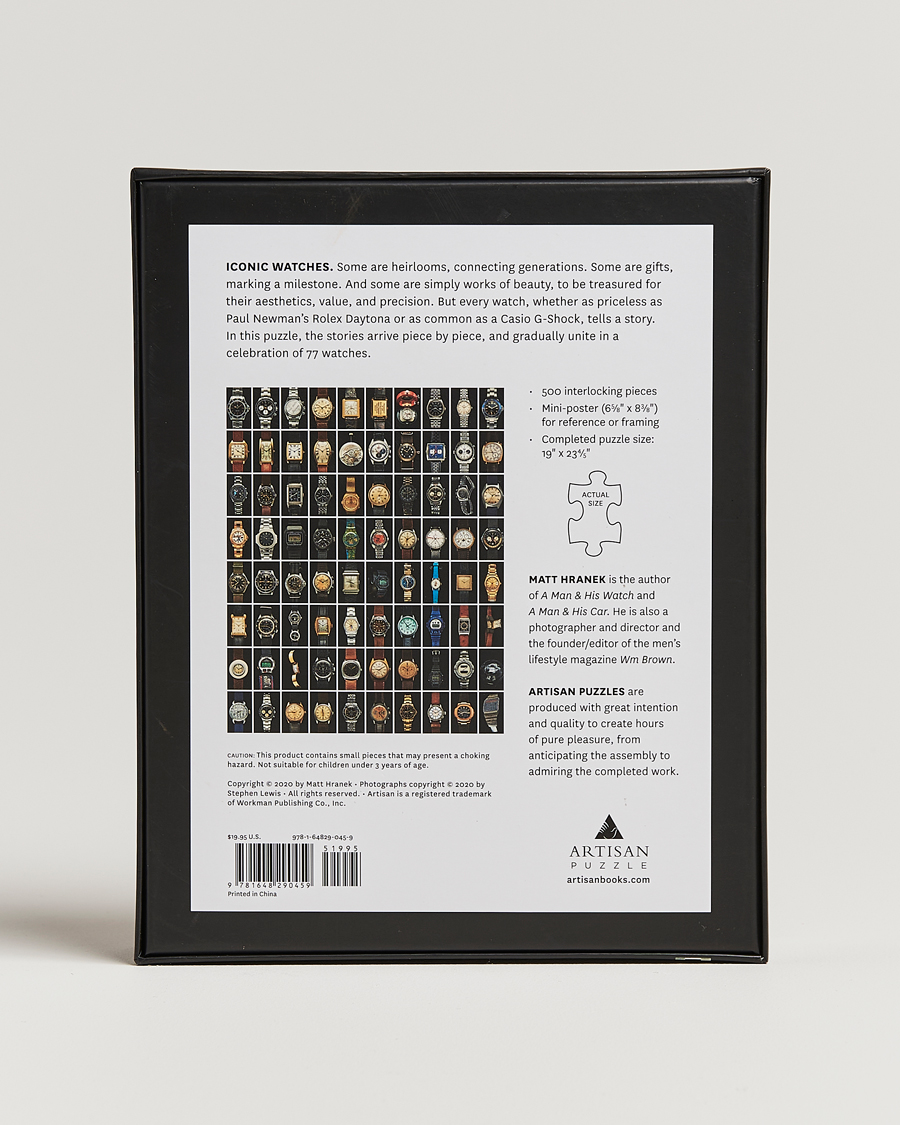 Herren | Geschenkideen zu Weihnachten | New Mags | Iconic Watches 500 Pieces Puzzle