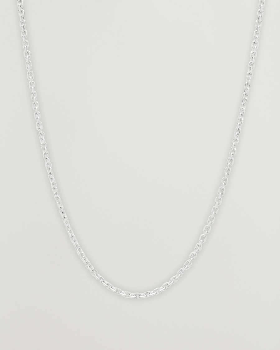 Herren | Tom Wood Anker Chain Necklace Silver | Tom Wood | Anker Chain Necklace Silver