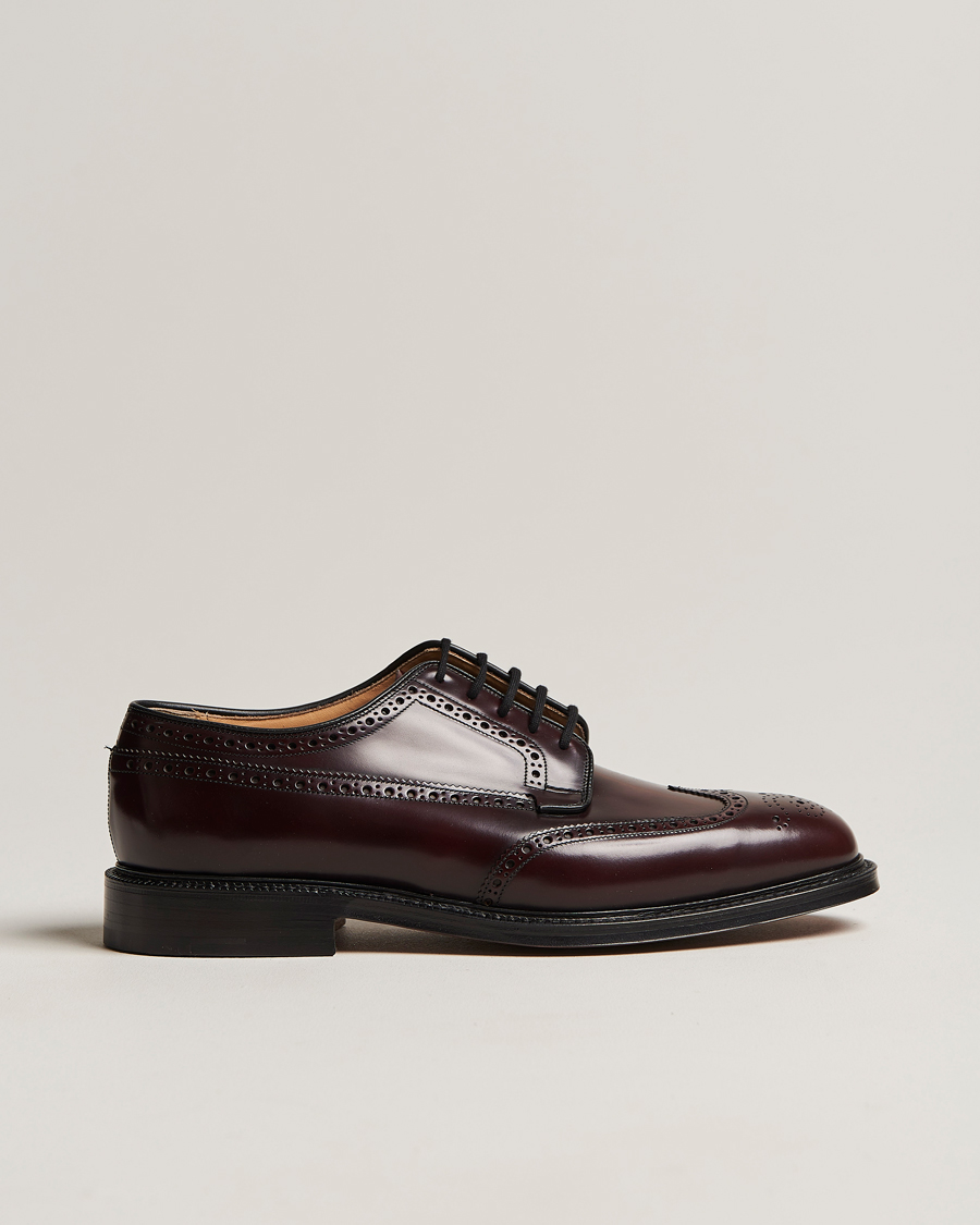 Herren | Brogue | Church's | Grafton Polished Binder Brogue Burgundy