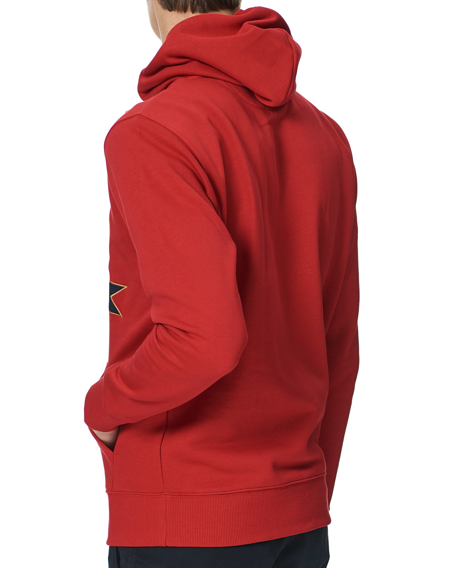 Herren | Pullover | GANT | Banner Shield Hoodie Equestrian Red