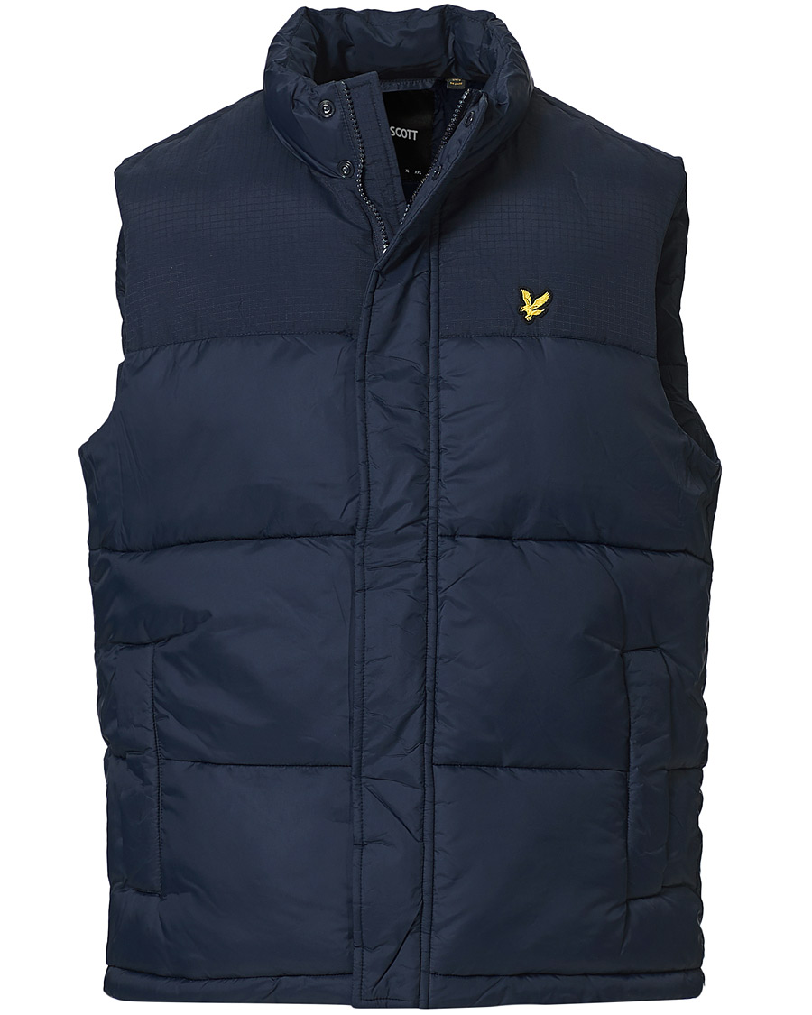Herren | Jacken | Lyle & Scott | Wadded Gilet Vest Dark Navy