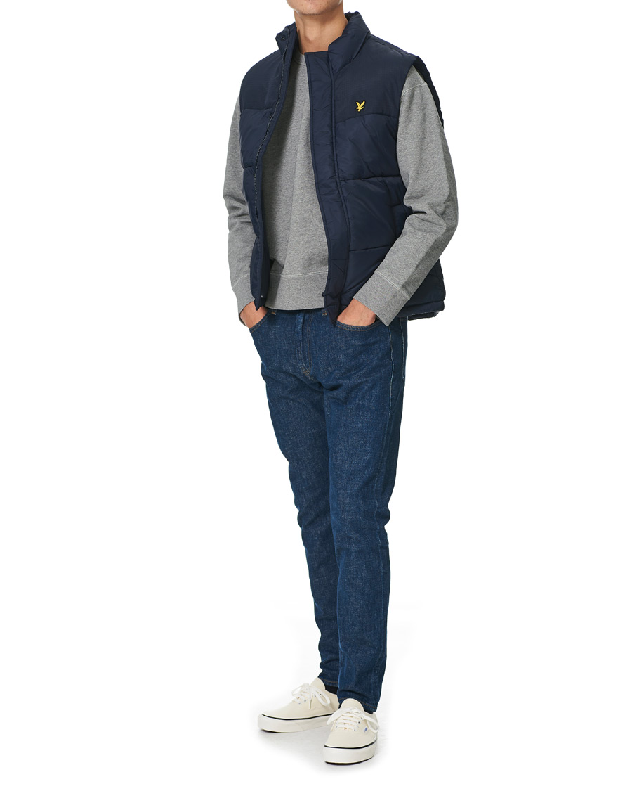 Herren | Jacken | Lyle & Scott | Wadded Gilet Vest Dark Navy