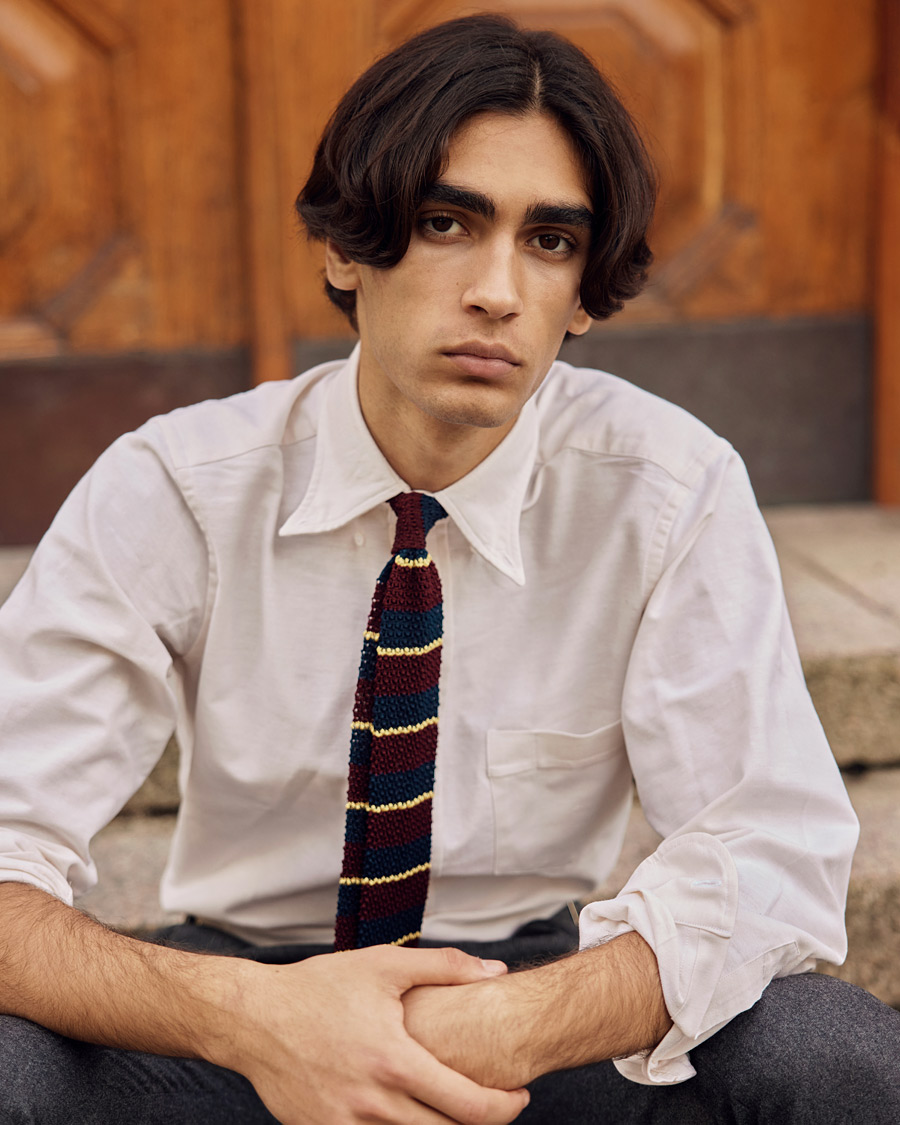 Herren | Hemden | Drake's | Button Down Oxford Shirt Cream