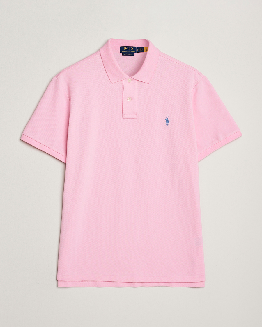 Herren | Poloshirts | Polo Ralph Lauren | Custom Slim Fit Polo Carmel Pink
